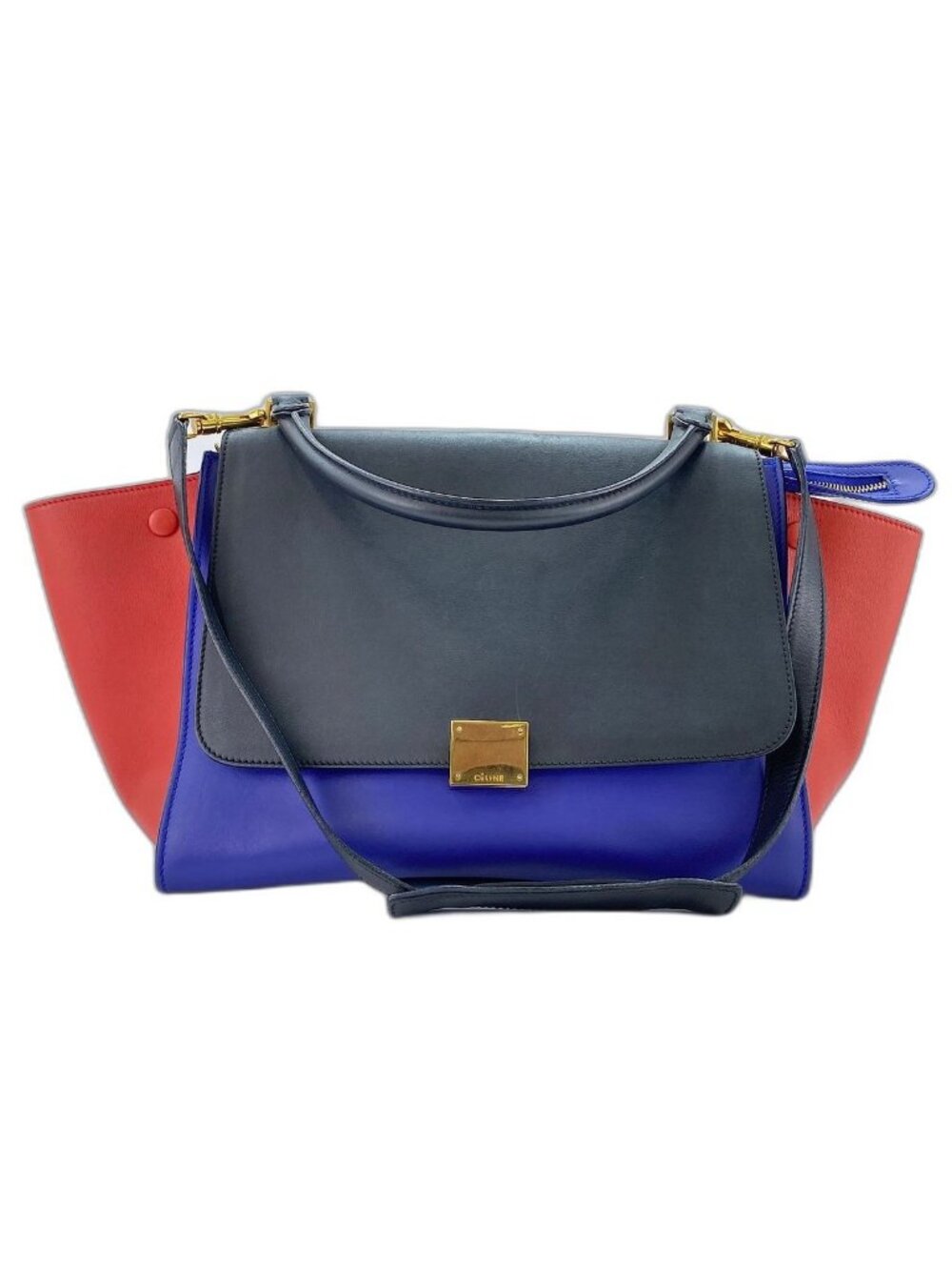 Celine Handbag Trapeze Multicolor